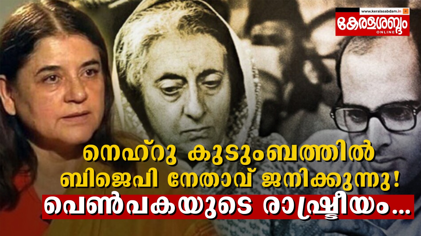 രാഹുൽ ​ഗാന്ധിയുടെ കുടുംബത്തിൽ ബിജെപി നേതാക്കളുണ്ടായ കഥ 